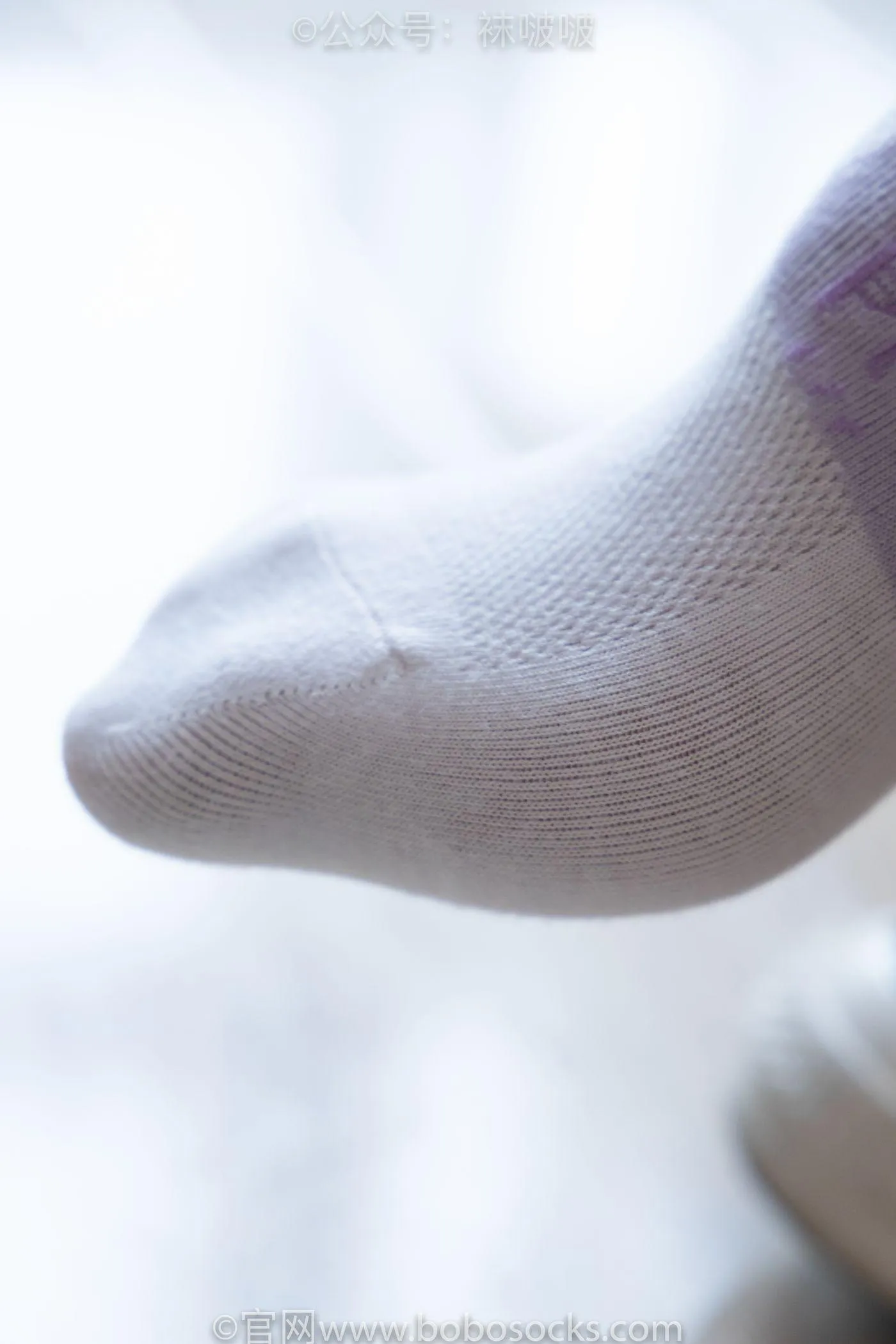 [BoBoSocks袜啵啵]NO.008 涵涵-帆布鞋、白色短棉袜、肉丝 [139P]插图4